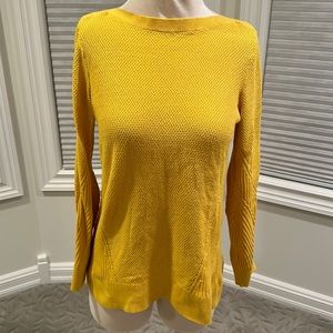 Loft yellow sweater! Really good condition and very stylish!